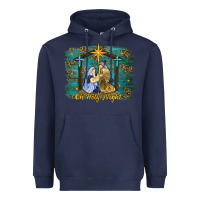 Navy oh holy night western Heavyweight Hoodie - RanaPortraitStore