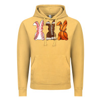 Vintage Mustard western easter support bunny Vintage Hoodie - Artiststas