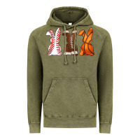 Vintage Olive western easter support bunny Vintage Hoodie - Artiststas