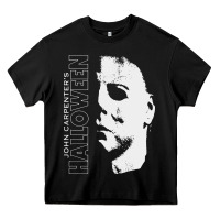 Black halloween michael myers Heavy Core Tee - artisFamous