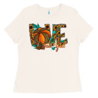 Bone Love Fall Y'all Ladies Tee - CowhideDigitalArt