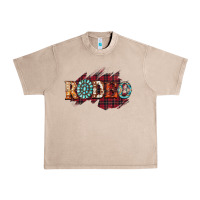 French Oak Rodeo Christmas Urban Heavy Tee - CowhideDigitalArt