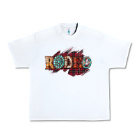 White Rodeo Christmas Urban Heavy Tee - CowhideDigitalArt