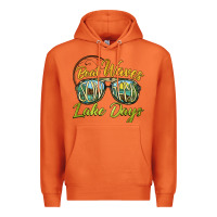 Carrot boat waves sun rays lake days Premium Hoodie - BarkalooDesign