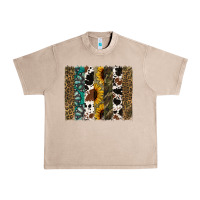 French Oak Western Brushstroke Urban Heavy Tee - Jasminsmagicworld