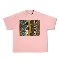 Salmon Western Brushstroke Urban Heavy Tee - Jasminsmagicworld