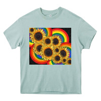 Arona Pride sunflower tumbler Heavy Core Tee - FaDigitalArtStudio