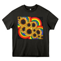Asphalt Pride sunflower tumbler Heavy Core Tee - FaDigitalArtStudio