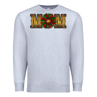 Heather Grey christmas mom (1) Premium Sweatshirt - RanaPortraitStore