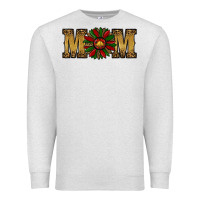 Oatmeal Heather christmas mom (1) Premium Sweatshirt - RanaPortraitStore