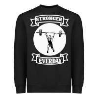 Black Stronger Everday Heavyweight Sweatshirt - Bettercallsaul