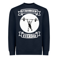 Navy Stronger Everday Heavyweight Sweatshirt - Bettercallsaul