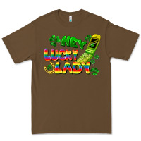Cacao Hey lucky lady flip phone Premium Tee - FaDigitalArtStudio