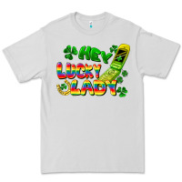 Dove Grey Hey lucky lady flip phone Premium Tee - FaDigitalArtStudio