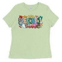 Matcha Precschool Teacher Ladies Tee - CowhideDigitalArt