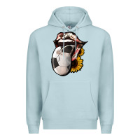 Blue Mist Soccer Tongue Premium Hoodie - Jasminsmagicworld