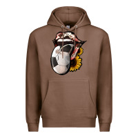 Chestnut Soccer Tongue Premium Hoodie - Jasminsmagicworld