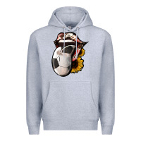 Heather Grey Soccer Tongue Premium Hoodie - Jasminsmagicworld
