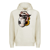 Oatmeal Heather Soccer Tongue Premium Hoodie - Jasminsmagicworld