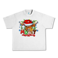 Lunar Rock Mooey Christmas Urban Heavy Tee - CowhideDigitalArt