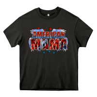 Asphalt American Mama Mother's Day Heavy Core Tee - FaDigitalArtStudio