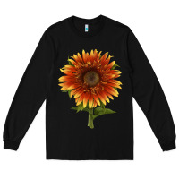 Black The  Sunflower Long Sleeve Tee - LillyAllenDesigns