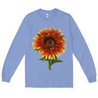 Colony Blue The  Sunflower Long Sleeve Tee - LillyAllenDesigns