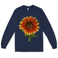 Navy The  Sunflower Long Sleeve Tee - LillyAllenDesigns