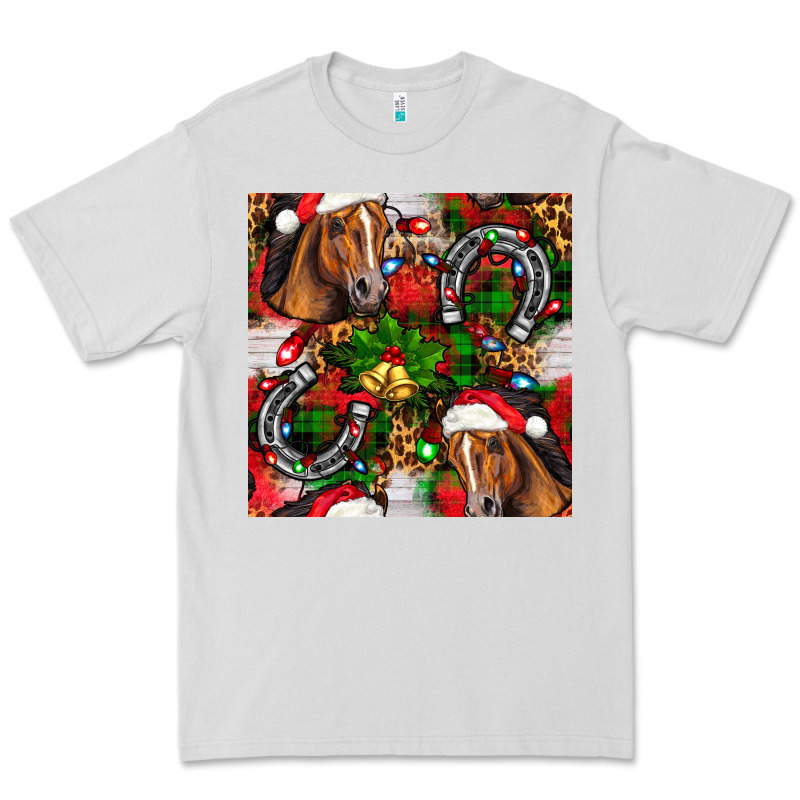 Christmas Horse Leopard Premium Tee by FaDigitalArtStudio | Teevron