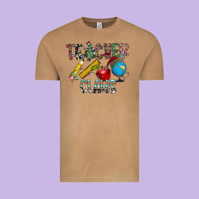 Teacher Calus Vintage Tee Designed By Cowhidedigitalart