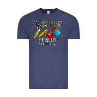 Vintage Denim Teacher Calus Vintage Tee - CowhideDigitalArt