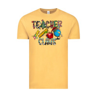Vintage Mustard Teacher Calus Vintage Tee - CowhideDigitalArt