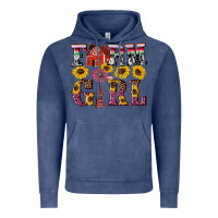 Vintage Denim western farm girl Vintage Hoodie - Artiststas