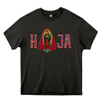 Asphalt Hija Lady Of Guadalupe Heavy Core Tee - Jasminsmagicworld