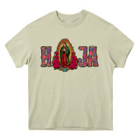Mossy Hija Lady Of Guadalupe Heavy Core Tee - Jasminsmagicworld