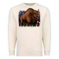 Sandshell American Bison Premium Sweatshirt - Jasminsmagicworld