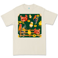Bone farm life seamless pattern Premium Tee - FaDigitalArtStudio