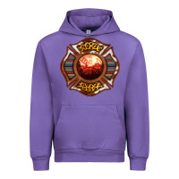 Tulip Western Firefighter Symbol Urban Hoodie - RanaPortraitStore
