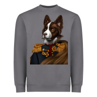 Storm Pet Portraits, Custom Pet Portraits, Renaissance Pet Portraits, Heavyweight Sweatshirt - RanaPortraitStore