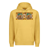 Antique Gold coffee time gnomies 15 oz mug Premium Hoodie - BarkalooDesign