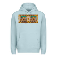 Blue Mist coffee time gnomies 15 oz mug Premium Hoodie - BarkalooDesign