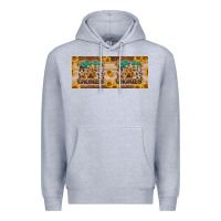 Heather Grey coffee time gnomies 15 oz mug Premium Hoodie - BarkalooDesign