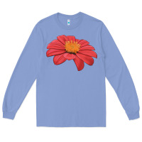 Colony Blue del sol sunflower Long Sleeve Tee - LillyAllenDesigns