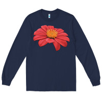 Navy del sol sunflower Long Sleeve Tee - LillyAllenDesigns