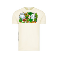 Vintage Arctic Spooky Plants Vintage Tee - CowhideDigitalArt
