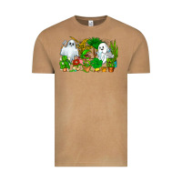 Vintage Camel Spooky Plants Vintage Tee - CowhideDigitalArt