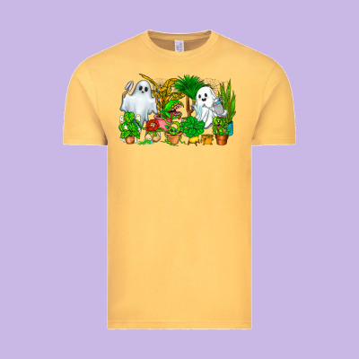Spooky Plants Vintage Tee Designed By Cowhidedigitalart