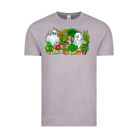 Vintage Zinc Spooky Plants Vintage Tee - CowhideDigitalArt