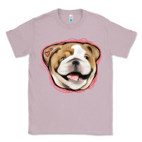 Lilac bulldog pink glitter Classic Tee - Jasminsmagicworld