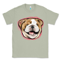 Matcha bulldog pink glitter Classic Tee - Jasminsmagicworld